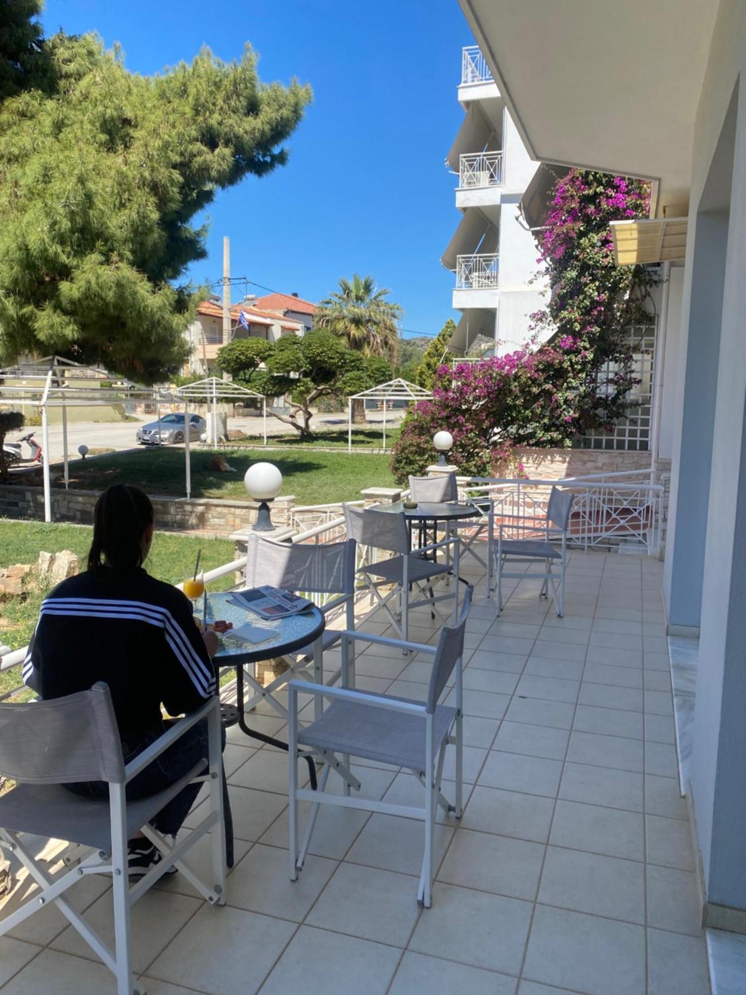 וולוס Hotel Kalloni מראה חיצוני תמונה